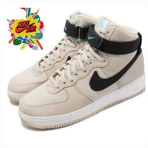 Nike Air Force 1 Men`s High 07 LX Light Bone Shoe Basketball Sz 12